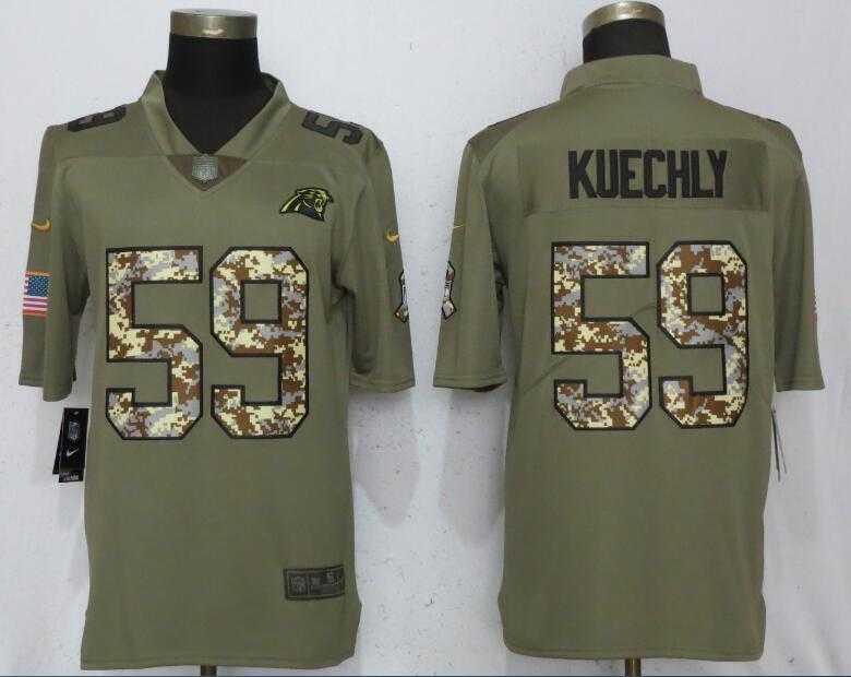 Nike Panthers 59 Luke Kuechly Olive Camo Salute To Service Limited Jersey,We sell and wholesale Nike Panthers 59 Luke Kuechly Olive Camo Salute To Service Limited Jersey on line form chian!